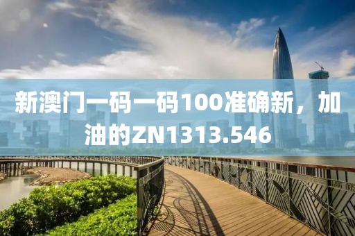 新澳门一码一码100准确新，加油的ZN1313.546