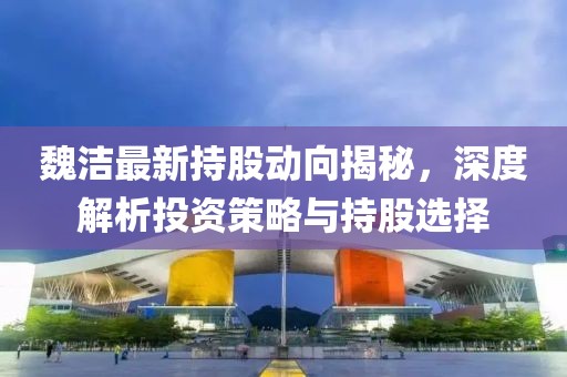 魏洁最新持股动向揭秘，深度解析投资策略与持股选择