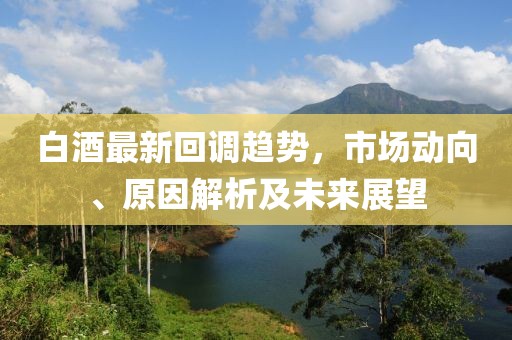 白酒最新回调趋势，市场动向、原因解析及未来展望
