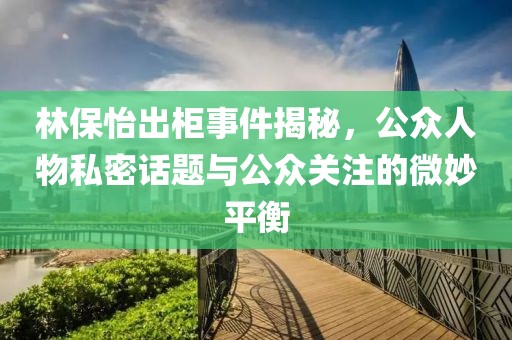 林保怡出柜事件揭秘，公众人物私密话题与公众关注的微妙平衡