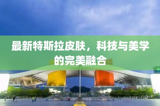 最新特斯拉皮肤，科技与美学的完美融合