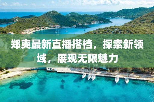 郑爽最新直播搭档，探索新领域，展现无限魅力
