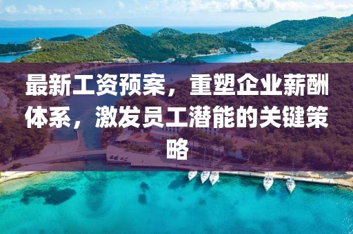 最新工资预案，重塑企业薪酬体系，激发员工潜能的关键策略