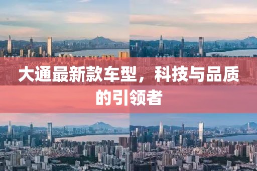 大通最新款车型，科技与品质的引领者