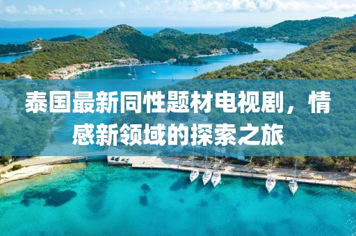 泰国最新同性题材电视剧，情感新领域的探索之旅