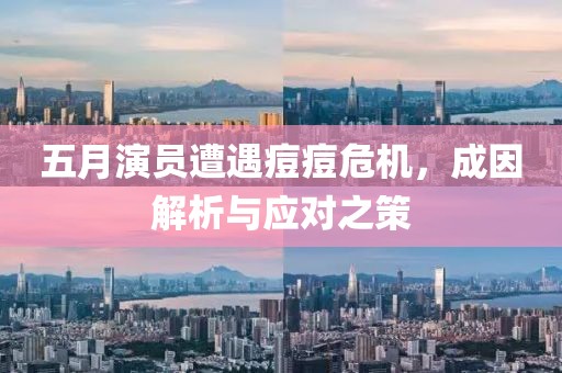 五月演员遭遇痘痘危机，成因解析与应对之策