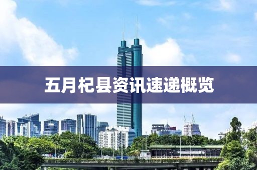 五月杞县资讯速递概览