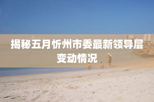 揭秘五月忻州市委最新领导层变动情况