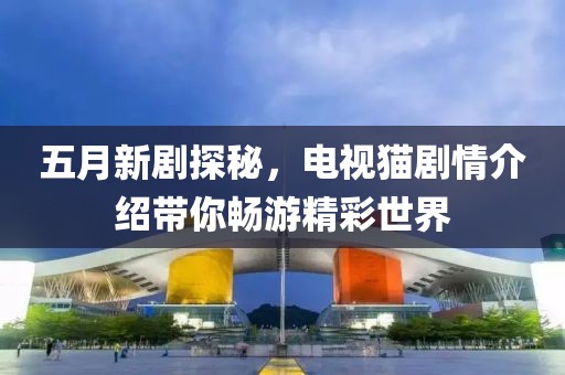 五月新剧探秘，电视猫剧情介绍带你畅游精彩世界