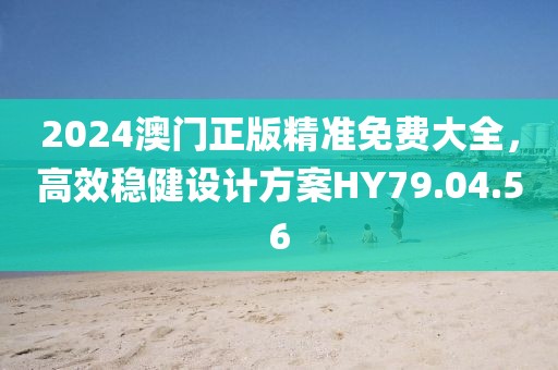 2024澳门正版精准免费大全，高效稳健设计方案HY79.04.56