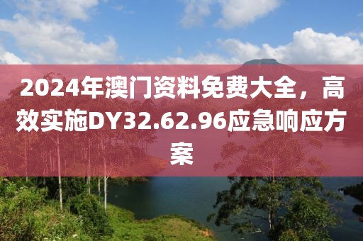 2024年澳门资料免费大全，高效实施DY32.62.96应急响应方案
