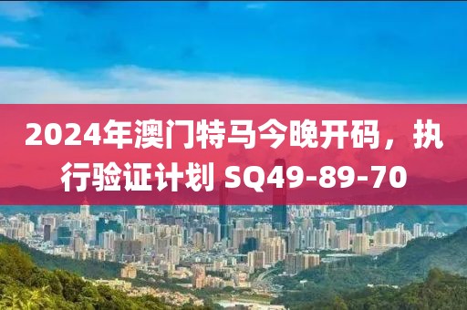 2024年澳门特马今晚开码，执行验证计划 SQ49-89-70