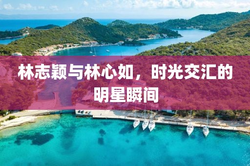 林志颖与林心如，时光交汇的明星瞬间