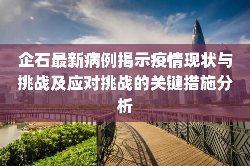 企石最新病例揭示疫情现状与挑战及应对挑战的关键措施分析